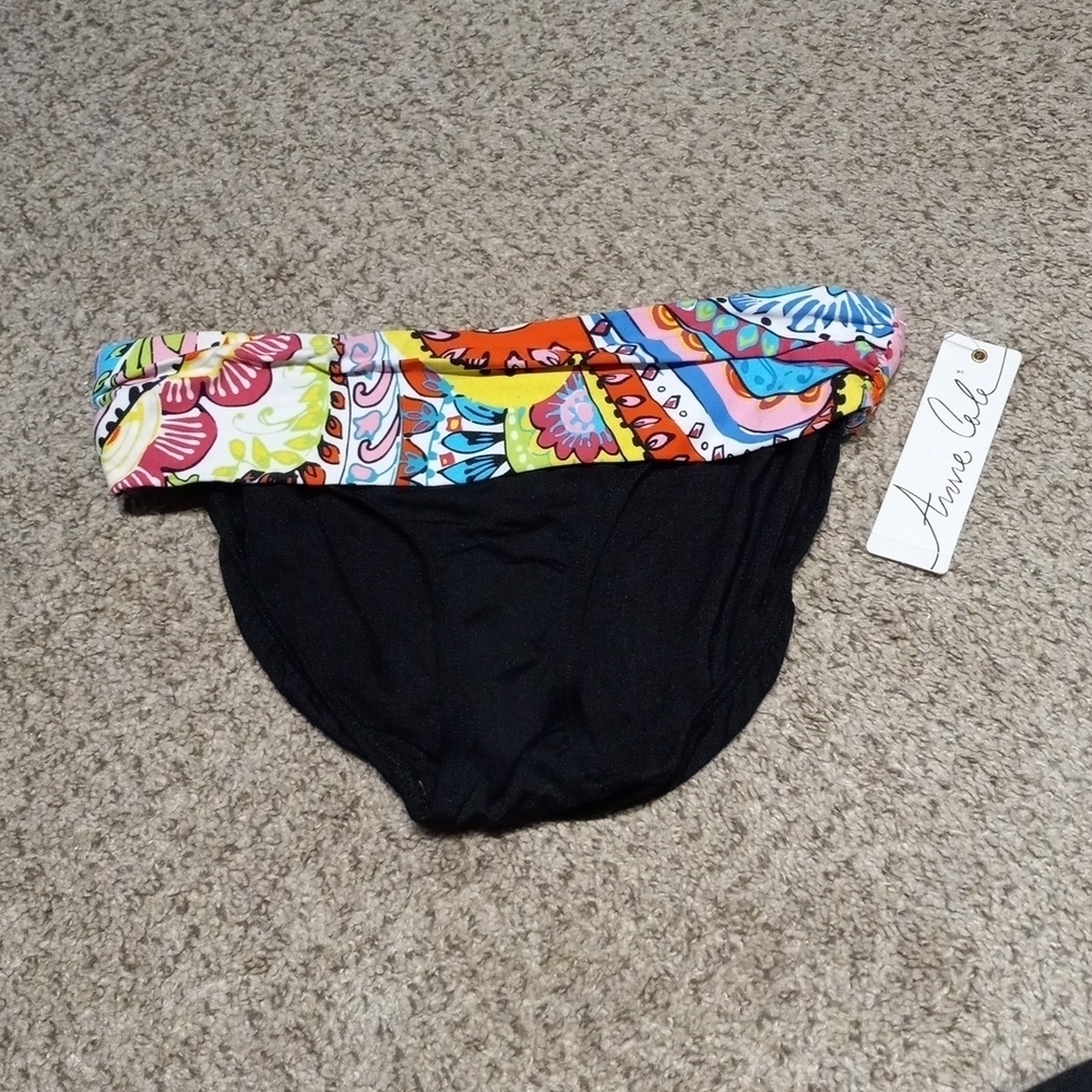 ANNE COLE bikini bottoms, M, $54.00, NWT